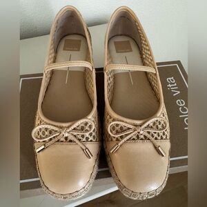 Dolce Vita Tan Espadrille Flats